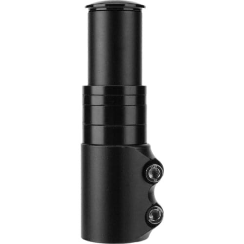 120mm Bike Handlebar Fork Stem Riser Rise Up Extender Extension Heads Up Black Bicycle Adaptor Durable MTB Mountain Cycling Part