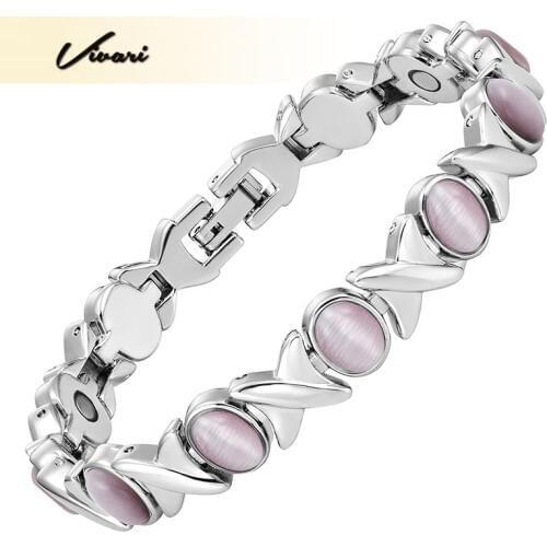 Vivari 2018 Classic Women Fashion Magnetic Jewelry Healing Bio Energy Bracelet For Women With Natural Stone Therapy Bracelets