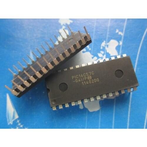 1pcs/lot PIC16C57C-04-P PIC16C57C-04I/P PIC16C57C 16C57 DIP-28