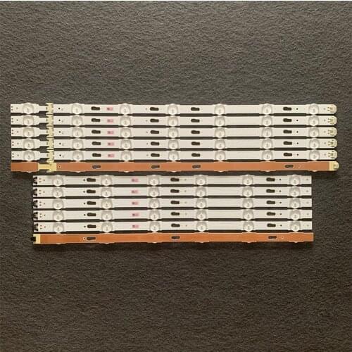 12pcs/set LED Backlight strip for Samsung UE50JU6400U UE50JU6500 UE50JU6400 UN50JU6500 V5DU-500DCA-R1 500DCB BN96-34795A 34796A