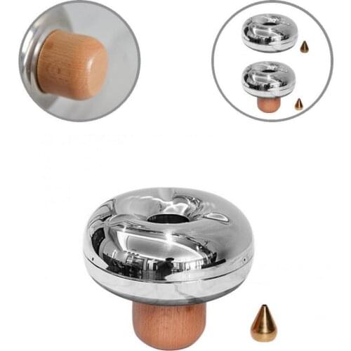 3 Slots 1 Set Creative Elegant Design Smoking Ashtray Round Ash Tray Detachable for Table