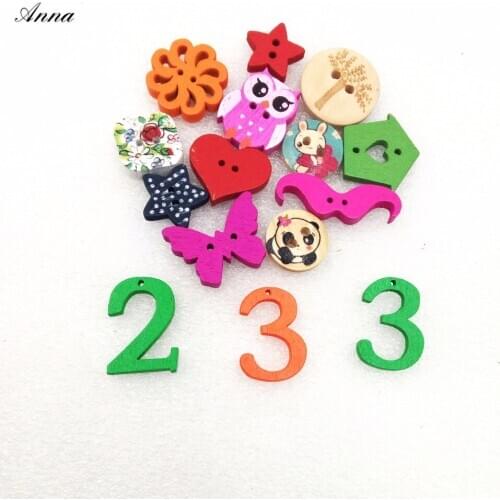 30 Gram Wedding Decoratio Buttons Decorative Cute Sweety Wood Resin Promotion Mixed Sewing Scrapbook DIY Sewing Tools Party Set