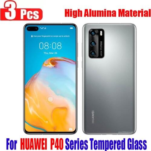 9H Tempered Glass For Huawei P40 P40 Pro Plus P40 Lite E 4G 5G Screen Protector Glass Film