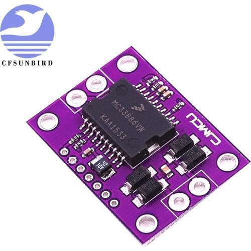 MC33886 automotive computer board, idle throttle drive, A, H-Bridge