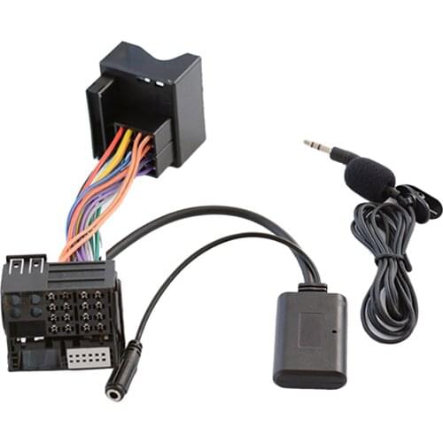 Bluetooth Radio Module Aux Receiver Cable Adapter Fit for RCD510 RCD210