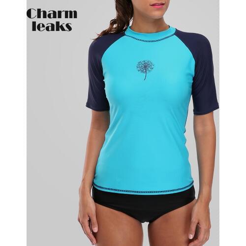 Charmleaks Short Sleeve Shirts For Women