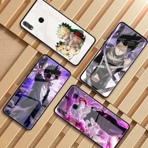 Boku no Hero Academia Tempered Glass Phone Case For Huawei P20 P30 pro P40 lite Mate 20 30 pro 30 lite