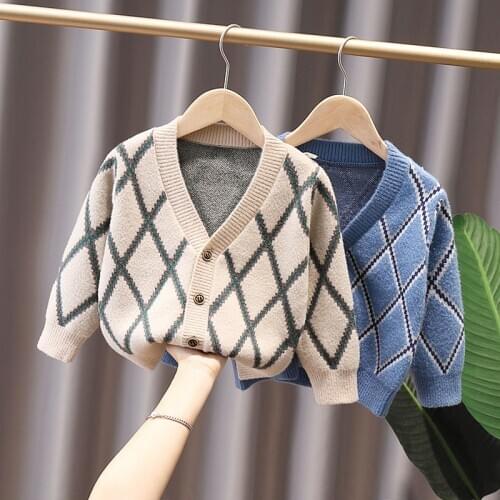 2020 Autumn Winter Kids Sweater Children New Year Clothing Boys Girls Cotton Pullover Baby Costumes SD32