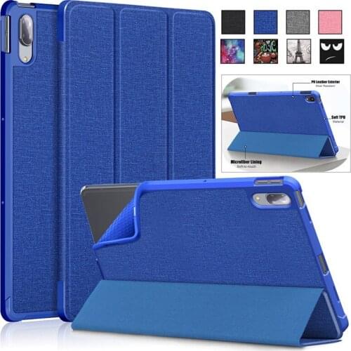 For Lenovo Tab M10 TB-X505F TB-X505L TB-X605F 10.1" Case Smart Magnetic Soft TPU Back Cover for Funda Tablet Lenovo Tab M10 Case