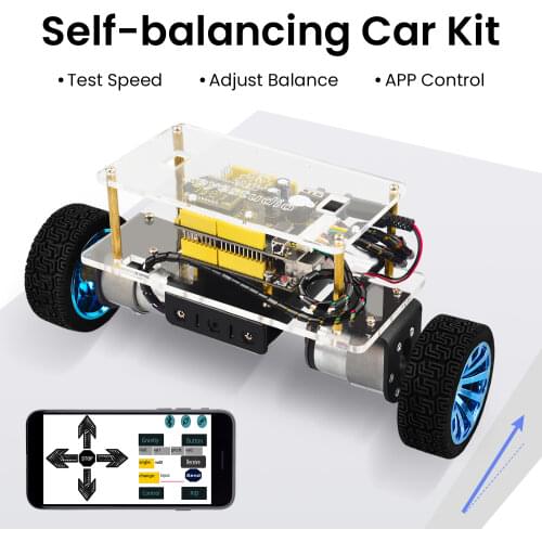 Keyestudio Self-Balancing Car Kit For Arduino Robot/STEM Kits Toys Kids /Christmas Gift