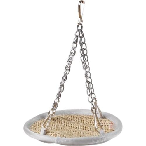 Small Pet Hammock Hamster Round Cage House Mini Hanging Bird Nest Bed for Rodent Hamsters