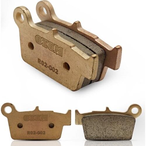 Copper Motorcycle Brake Pads After Sintering For KX250F450F 06-17 YZ250F450F 03-17 RM - Z250K450K 05-17