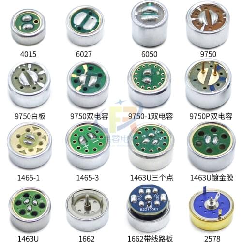 10PCS / lot ,4015 miniature microphone headset phone microphone joints MP3 microphone diameter 4MM, Free Shipping