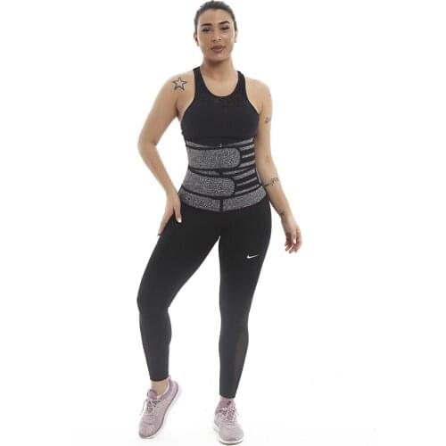 Fdbro New Woman Shapewear Zipper Abdomen Belt Waist Protection Corset Movement Fitness Plastic Waist Sweating Running Training