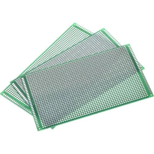 9x15 cm PROTOTYPE PCB 2 layer 9*15CM panel Universal Board double side 2.54MM Green