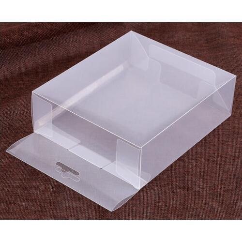 CMYK Transparent PVC/PET plastic mug packaging box wholesale hexagon plastic folding box with printing ---PX20166