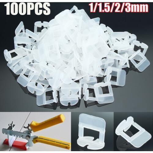 200Pcs Tile Levelling Spacers Clips Flooring Tiling Tool For Raimondi System 1/1.5/2/2.5/3mm