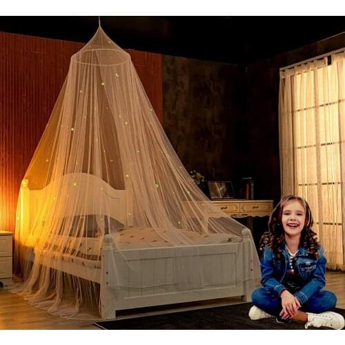 Luminous Stars Dome Mosquito Net Portable Insect Repellent Tent Insects Reject Canopy Bed Curtain Super High Dome Folding Tents