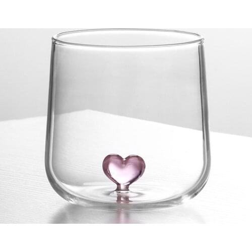 Creative 3D Animal Glass Cup Mug Super Cute Style Drinking Water Milk Beer Wine Glasses Home Simple Glas