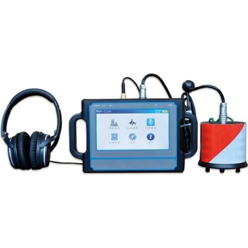 CL200 Underground Pipeline Leak Detector High-precision Water Pipeline Leak Detection Instrument Pipeline Detector 1-5000HZ 2M