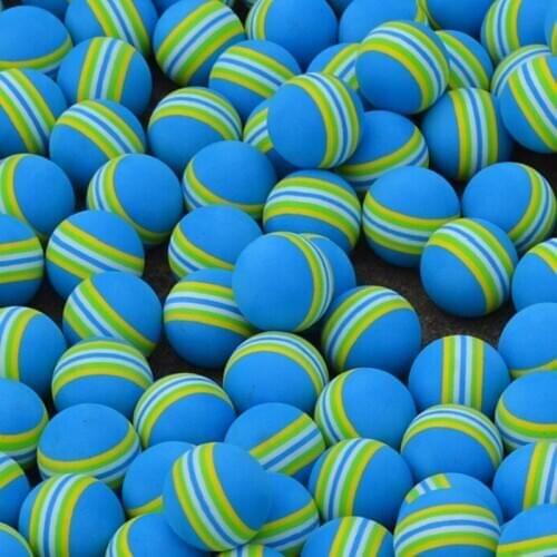 1pcs EVA Sponge Golf Balls Golf Practice Blue Ball Golf Equipment Safty Indoor Golf and Training Training Outdoor Ball