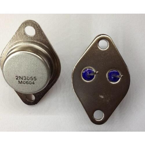 10pcs/lot 2N3055 60V 15A TO-3 hot sell