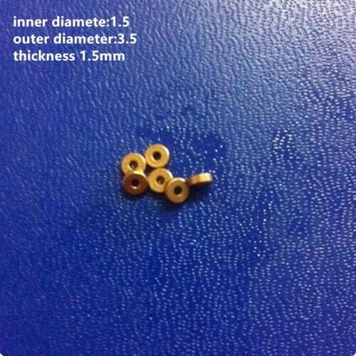 10 Pieces/lot Inner Diameter:1.5mm Out Diameter:3.5mm Thickness1.5mm Precision Oil Bearing