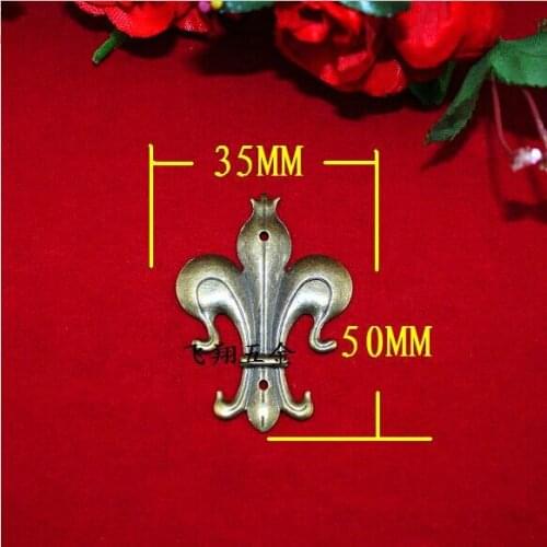 100Pcs/Lot 50 * 35MM antique furniture decorative corner pieces fillet