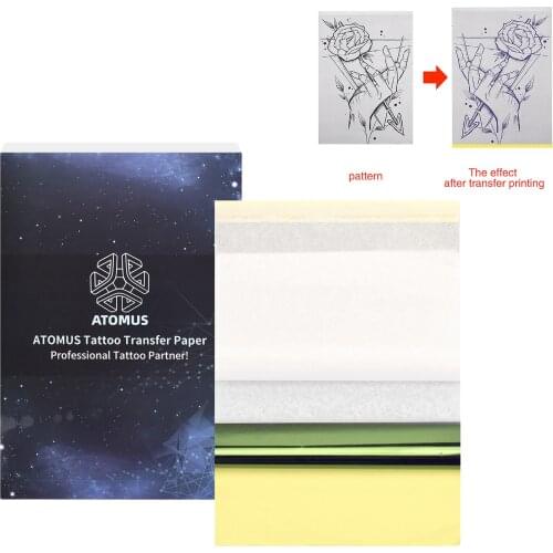 100pcs Transfer Paper DIY Thermal Carbon Tracing Paper Copier Kit