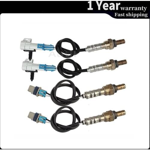 4 Wire Lambda Oxygen Sensor Up / Downstream for 07 Chevrolet Malibu Silverado 1500 GMC Sierra 1500 Auto Parts 234-4651 234-4668