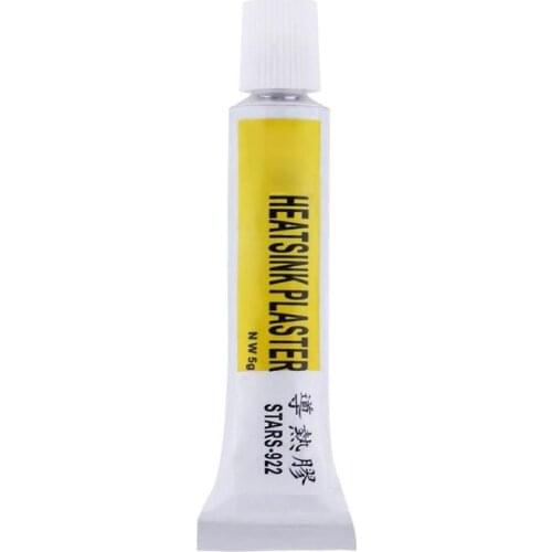 5g Heatsink Plaster Thermal Silicone Grease Adhesive Cooling Paste Strong Adhesive Compound Glue For Heat Sink Sticky Props