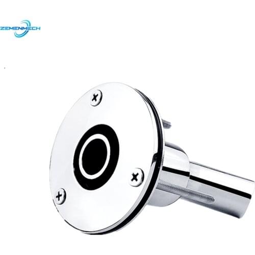 Marine Boat Accessories 316 Stainless Steel Thru Hull Exhaust Skin Fitting Tube Pipe Socket Hardware Part of Air Diesel Heater