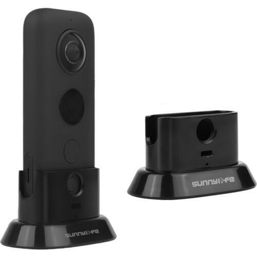 SUNNYLIFE Non-slip Scratchproof Desktop Stand Base Holder Mount Dock Support for Insta360 One X Action Camera Accessories