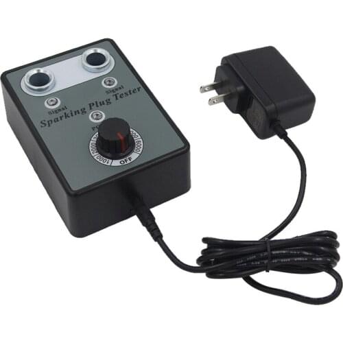 Car Spark Plug Tester Automotive Diagnostic Tool Double Hole Detector Vehicles Ignition Analyzer US Plug