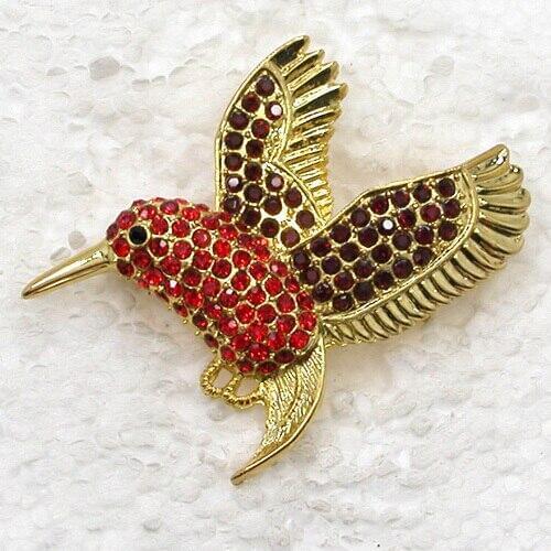 Rhinestone Bird Pin brooches C330 C2