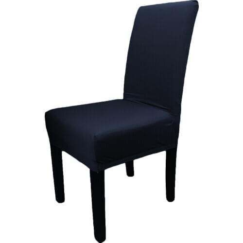 Factory Price Spandex Chair Covers Stretch Elastic Dining Seat Cover for Banquet Restaurant Hotel Removable housse de chaise