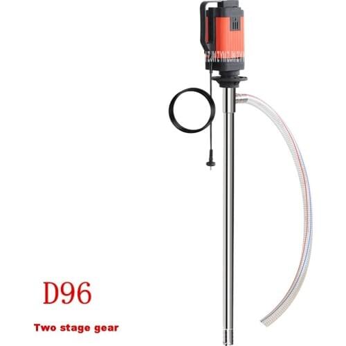 D96/D98 Portable Electric Oil Barrel Pump Vertical Screw Pump High Viscosity Liquid Resin Honey Ketchup Transfer Pump Equipment