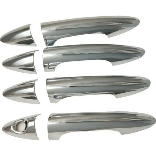 For Hyundai VENARA RB i25 Accent Blue 2011-2018 High-quality Car The door handle bowl Covers ABS Chrome Accessories Stickers