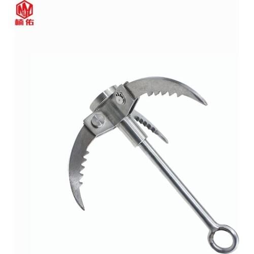 EDC Climbing Tool Small Flying Tiger Claw Outdoor Stainless Steel Flying Tiger Claw Field Survival Tool