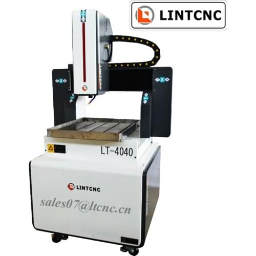 Hot Sale Mini CNC Router 4040 6060 Machine Desktop Frame Kit for Aluminium Copper Milling