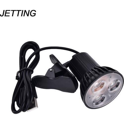 Flexible 3 LED Clip On Book Light Super Bright USB Light For Laptop PC Notebook Portable Desk Reading Lamp Indoor Lighting
