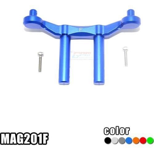 GPM ALUMINUM FRONT BODY MOUNT & POST For 1/10 4WD ARRMA BIG ROCK CREW CAB 4X4 3S BLX-AR102711 RC Upgrade