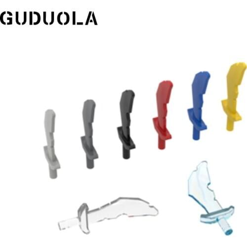 Guduola Toys Scimitar with Jagged Edge 60752 MOC Building Block Parts 3pcs/LOT