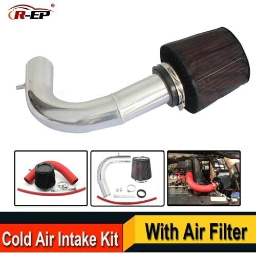 R-EP Cold Air Intake Kit with High Flow Air Filter Fits for V W VOLKSWAGEN Golf 7 Passat Skoda Audi A3 Replacement Aluminum Pipe