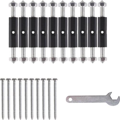 10 Pcs 86 Type Universal Switch Socket Bottom Box Repair And Rescue Strut Corrosion-resistant Remedial Brace