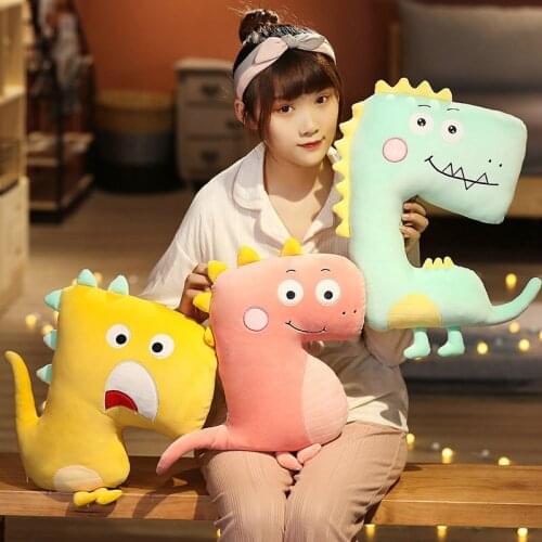 New Kawaii Baby Dinosaur Doll Cute Plush Toys Kids Pillow Stuffed Soft Cushion Child Birthday Gift