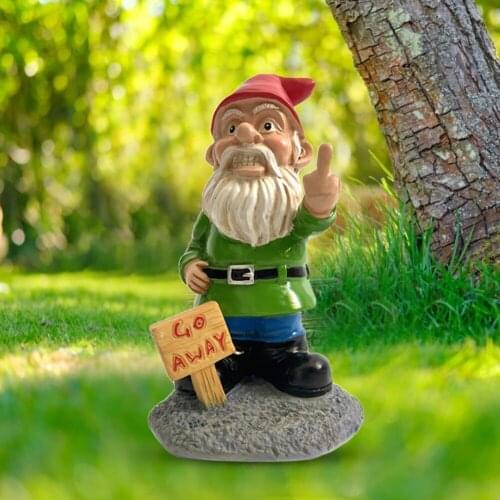 Garden Decorative Dwarf Model Resin Crafts Micro-Landscape Garden Statues