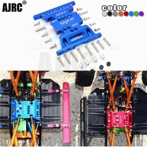 Aluminum alloy mid-wave box chassis AX31379 for 1/10 crawler climbing car AXIAL SCX10 II 90046/90047/90022/90037