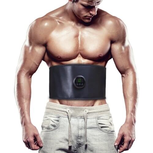 Smart Abdominal Muscle Belt Stimulator Slimming Equipment Abdominal Training Fat Burning Machine for Weight Loss Fitness Tools