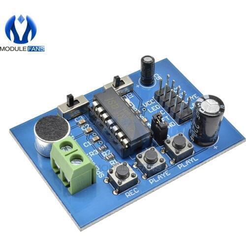 Sound Voice Board Recording Playback Mic Sound Audio Microphone Propaganda Module Single Chip Control Single-Pass Play